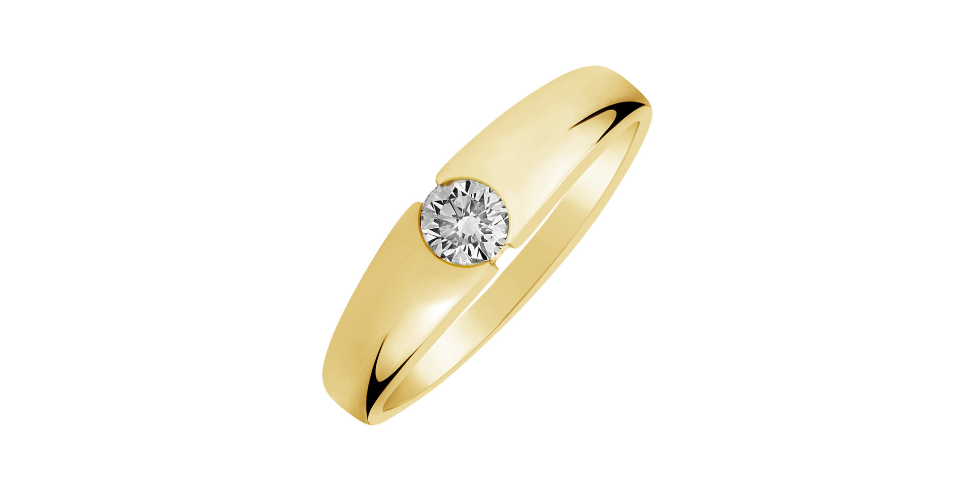 Prsteň s diamantom Portia