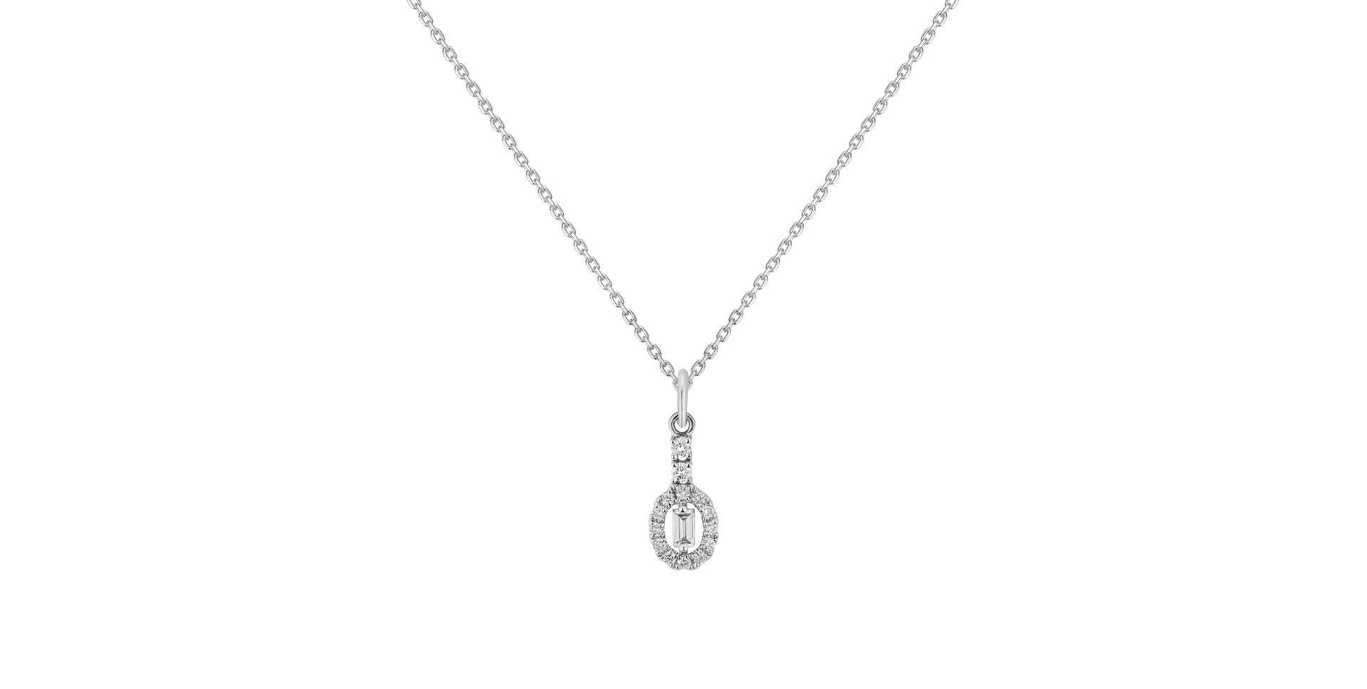 Přívěsok s diamantmi Ethereal Youth