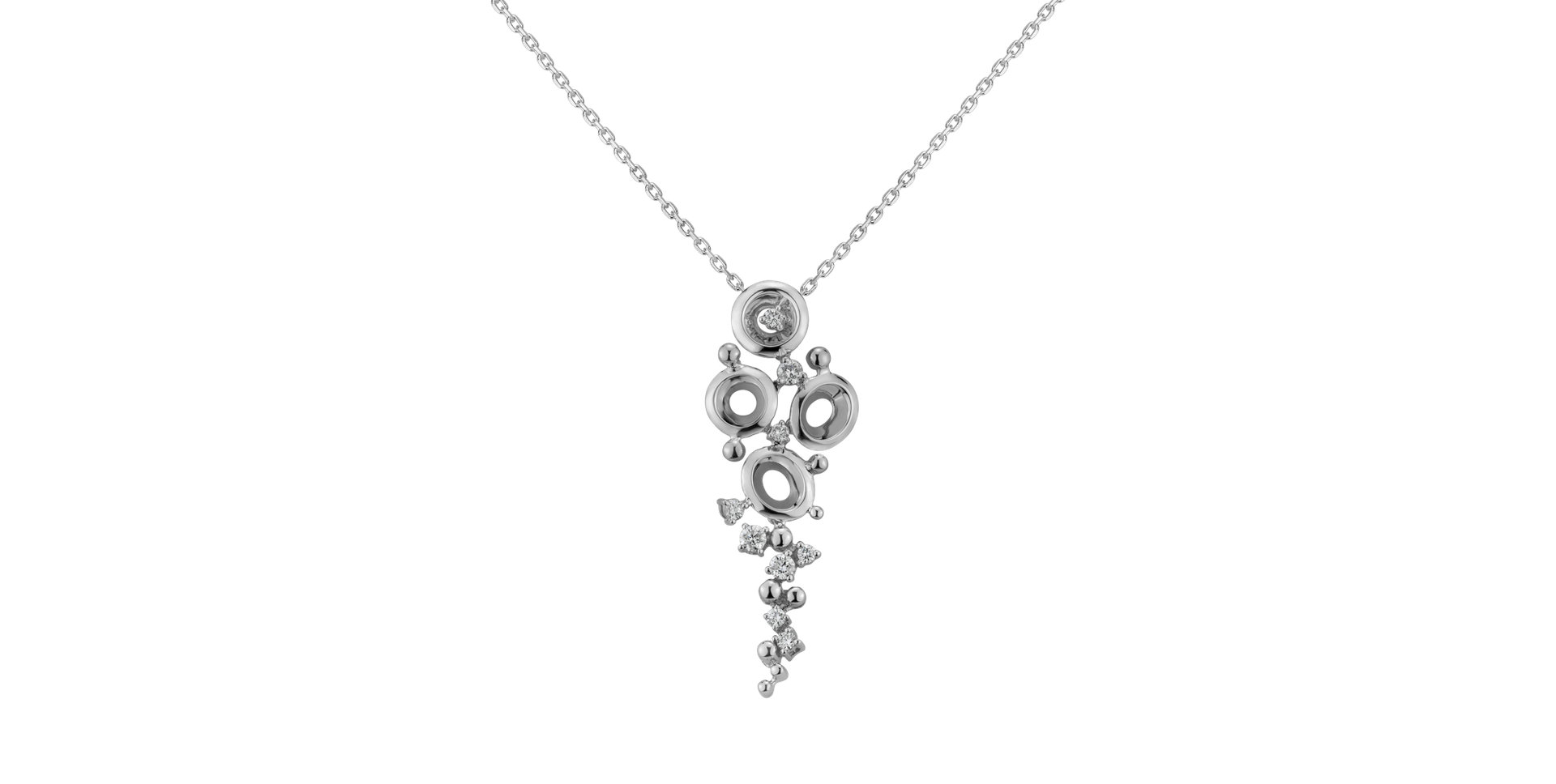 Přívěsok s diamantmi Zoe