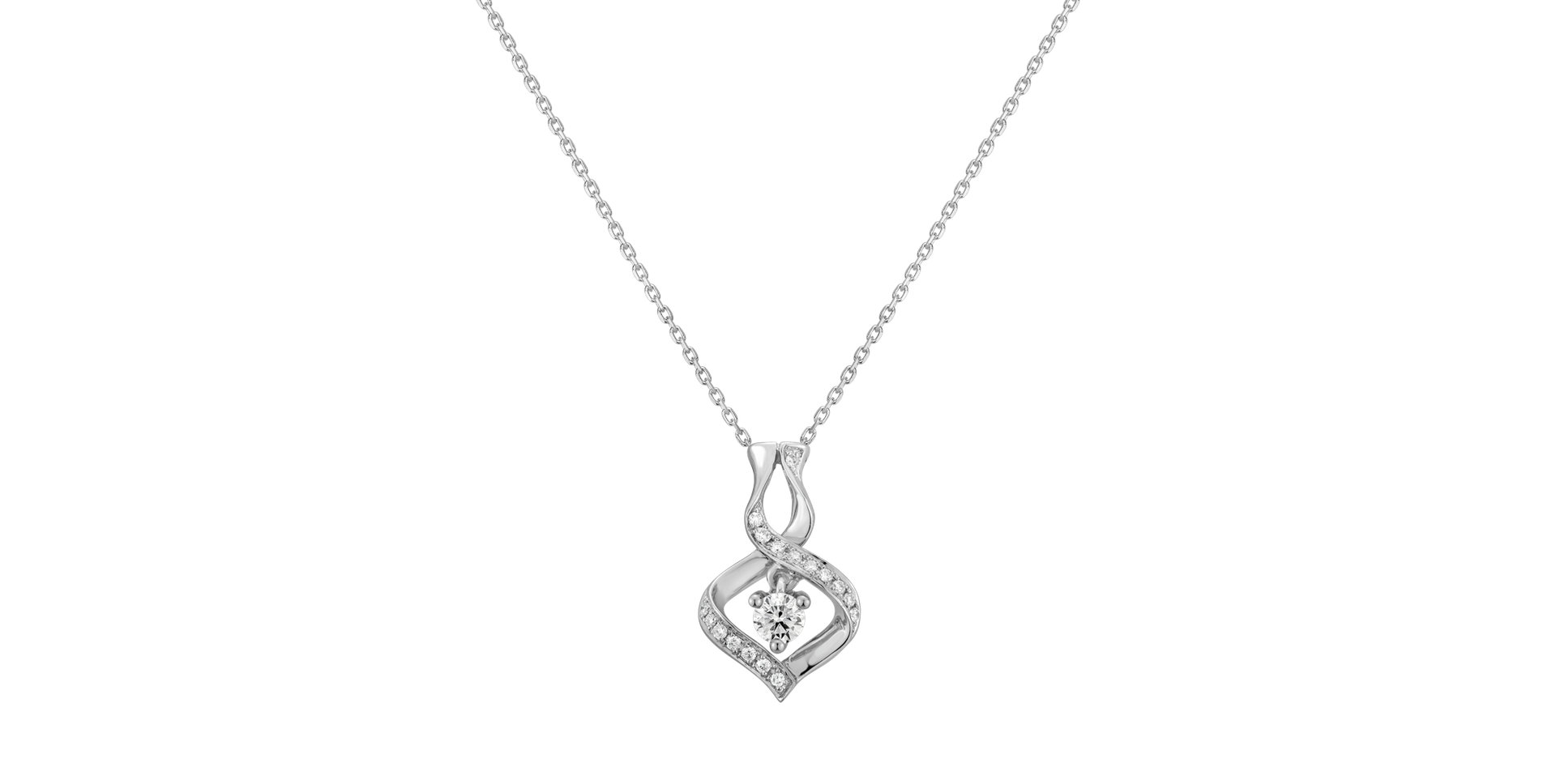 Přívěsok s diamantmi Diamond Lovers