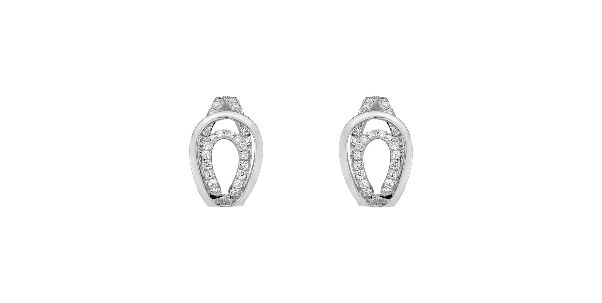 Náušnice s diamantmi Kylie