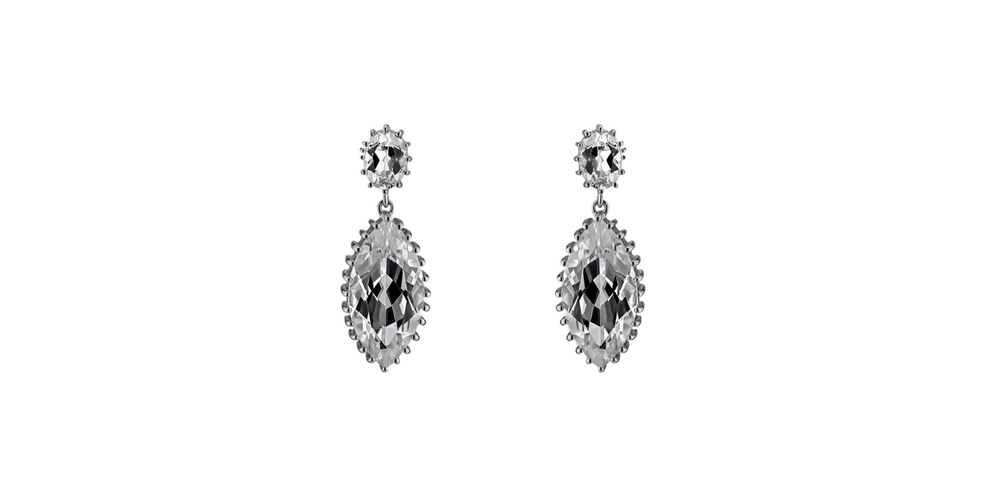 Náušnice s topásmi Overnight Express