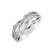 Prsteň s diamantmi Waves Dew3