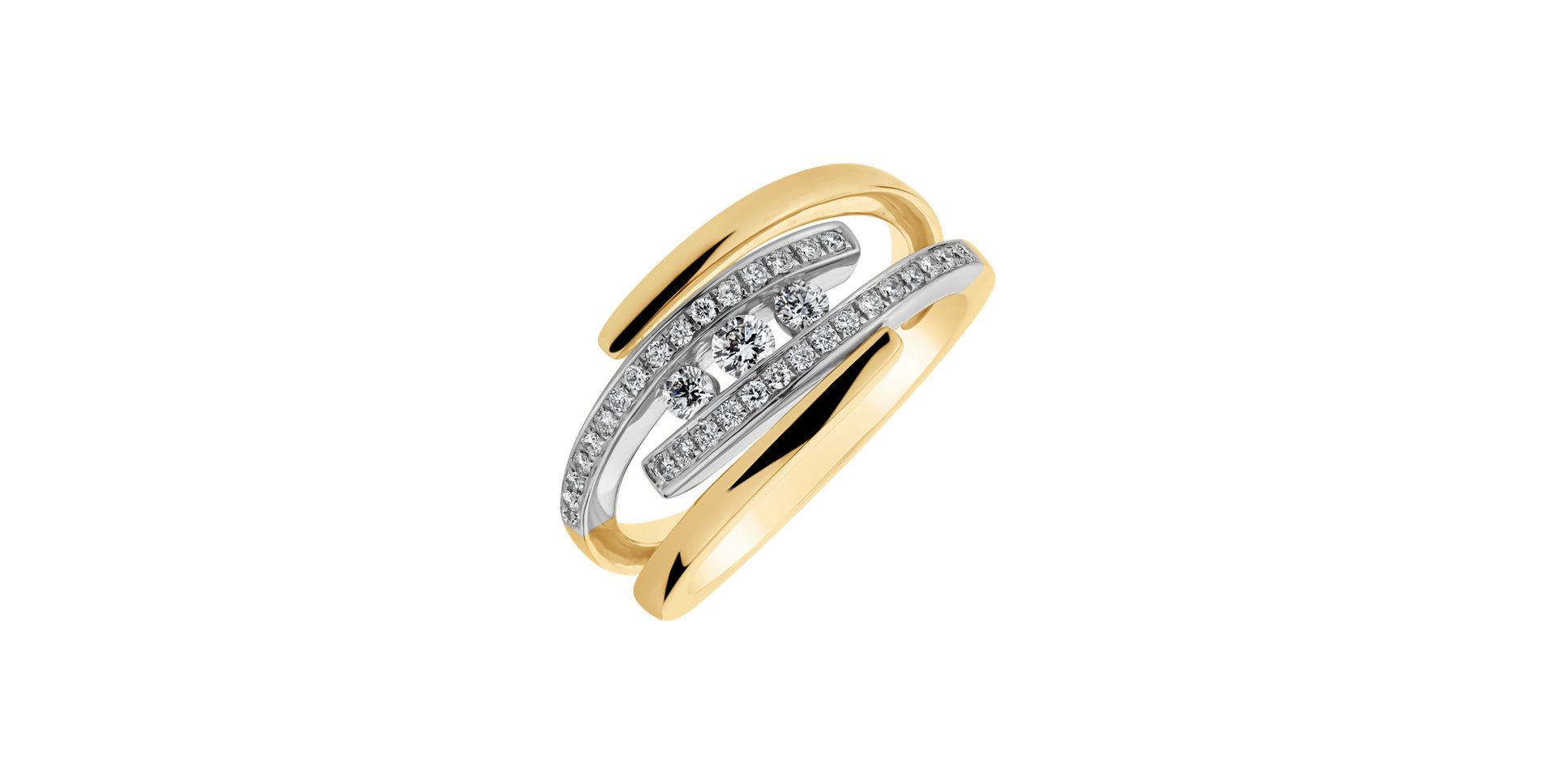 Prsteň s diamantmi Capture Attention