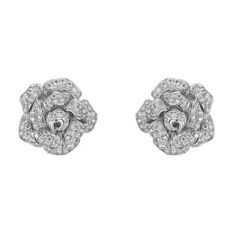 Náušnice s diamantmi High & Pure