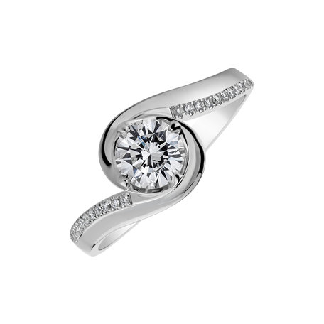 Prsteň s diamantmi Lovetta