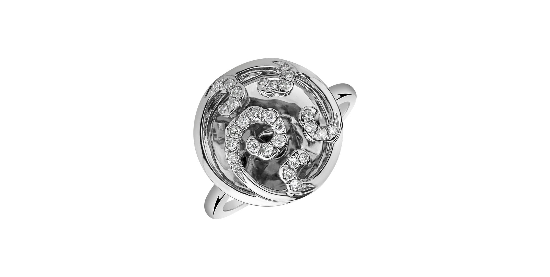 Prsteň s diamantmi Koby