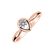 Prsteň s diamantom Darla Sadness3