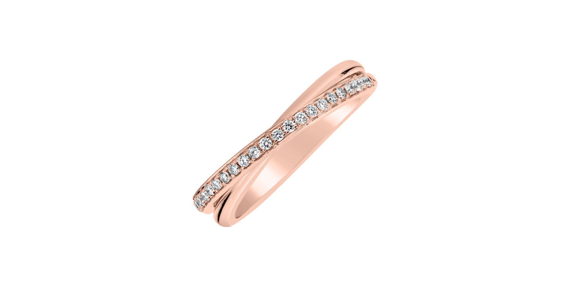 Prsteň s diamantmi Elune