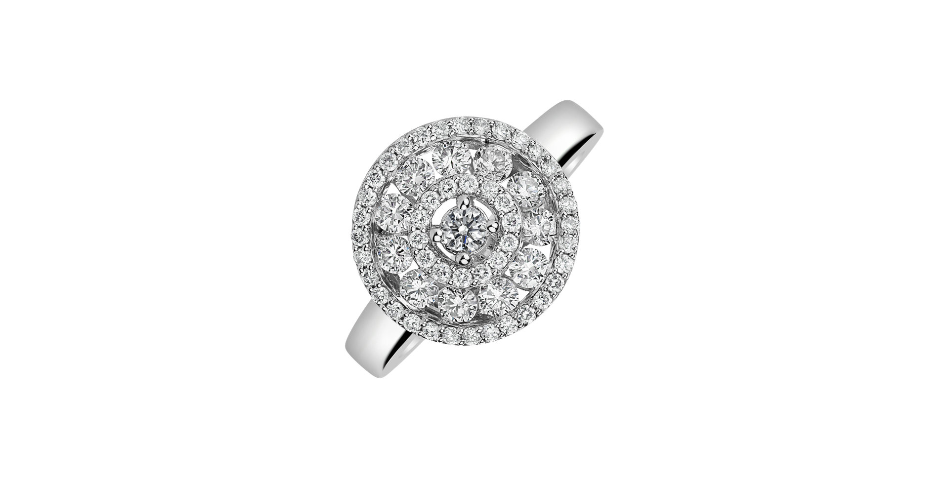 Prsteň s diamantmi Apollinaire