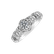 Prsteň s diamantmi Faustine5