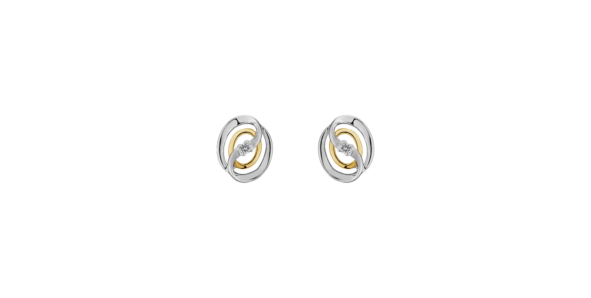 Náušnice s diamantom Destiny