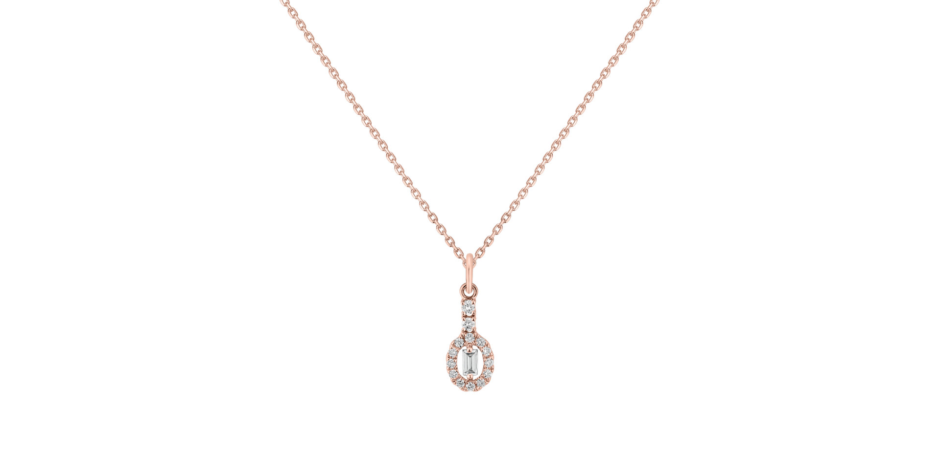 Přívěsok s diamantmi Ethereal Youth