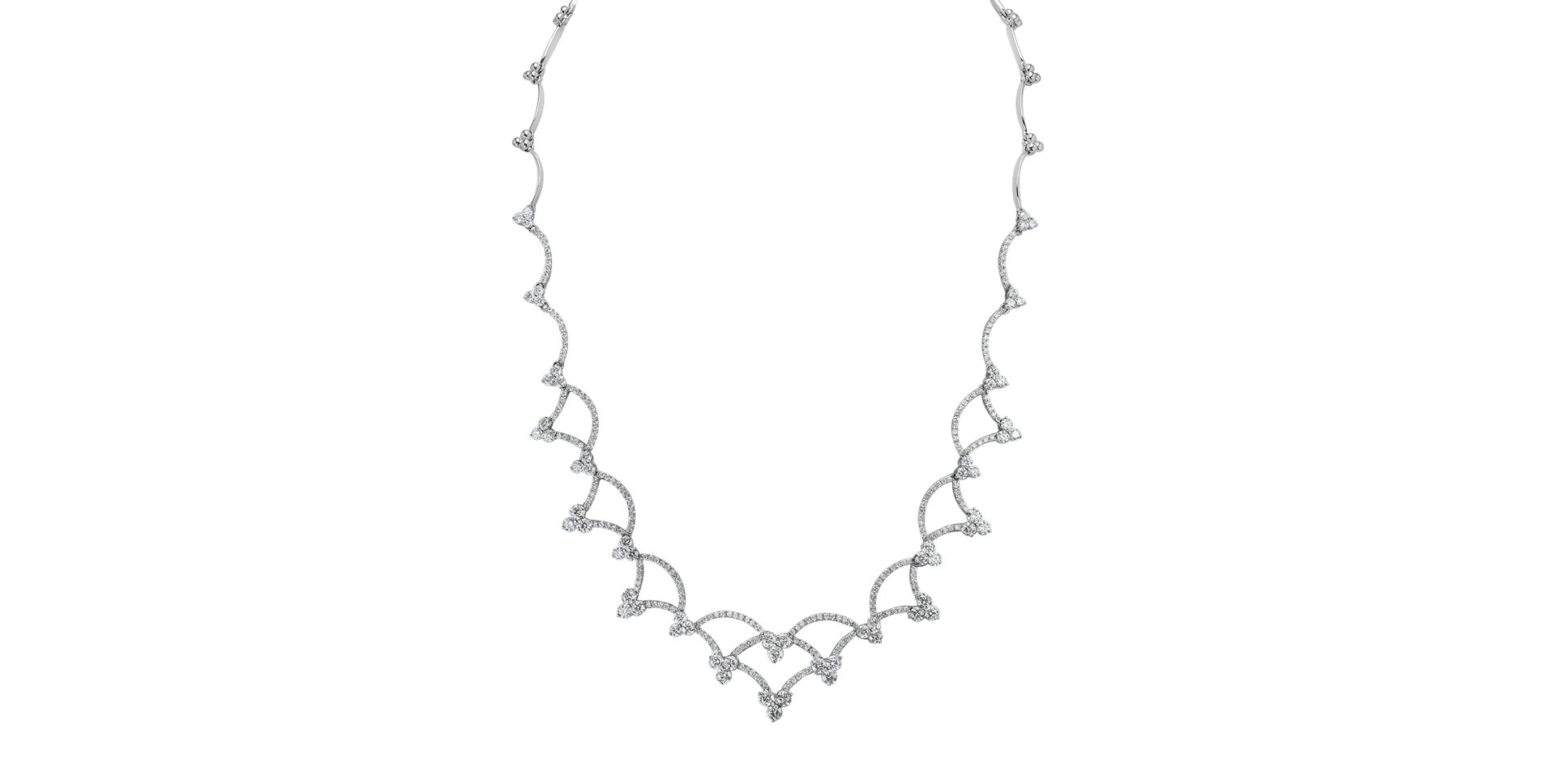 Náhrdelník s diamantmi Clover Meadow