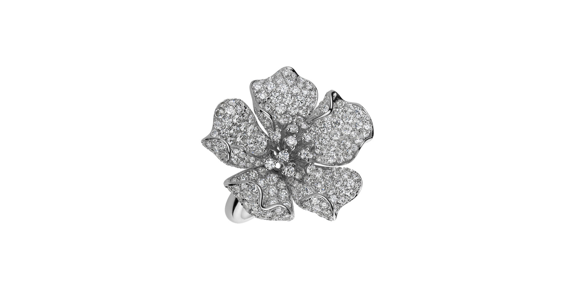 Prsteň s diamantmi Wild Orchid