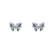 Náušnice s diamantmi a zafírmi Heaven Butterflies5