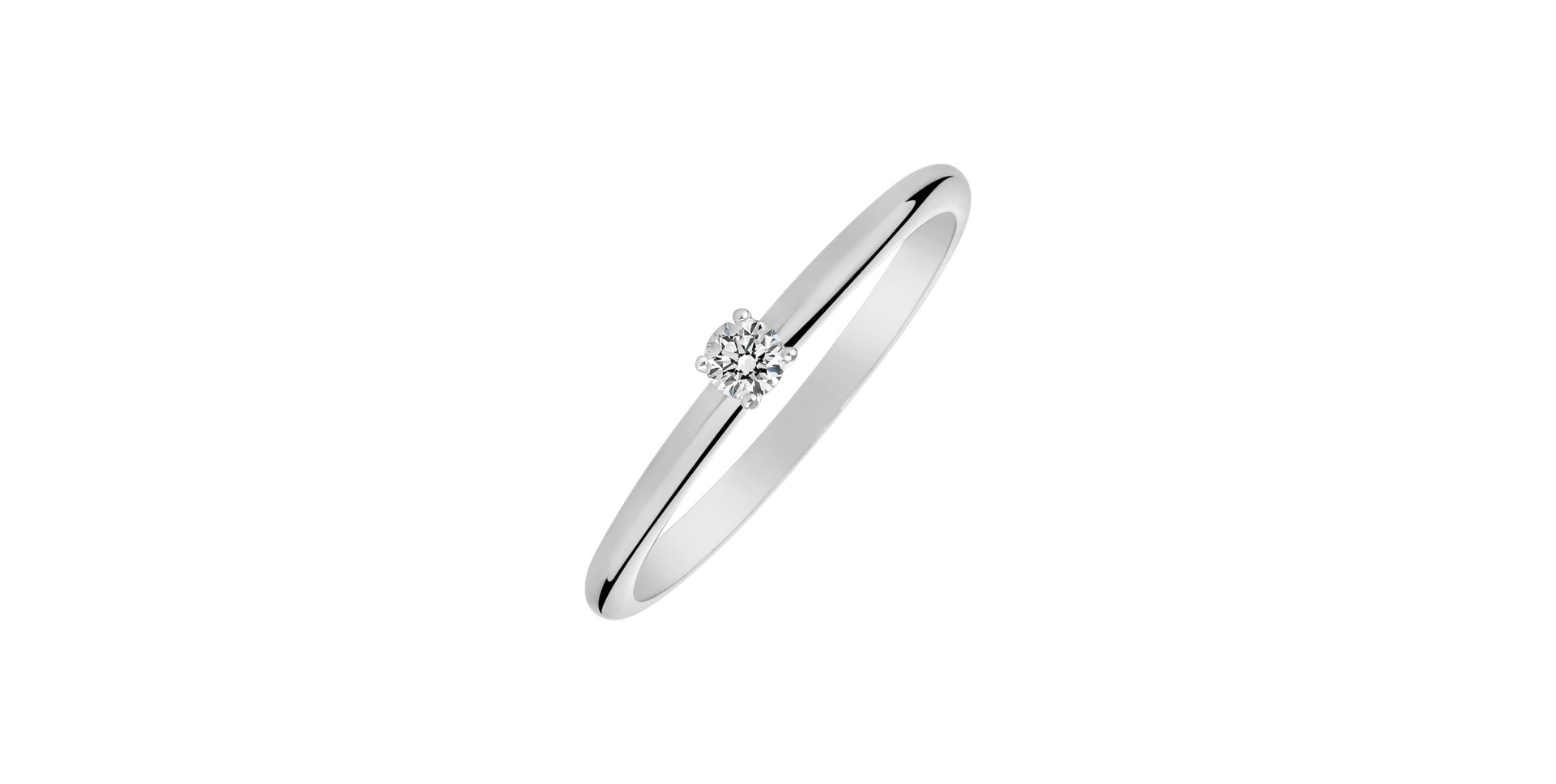 Prsteň s diamantom Mystery of Barb