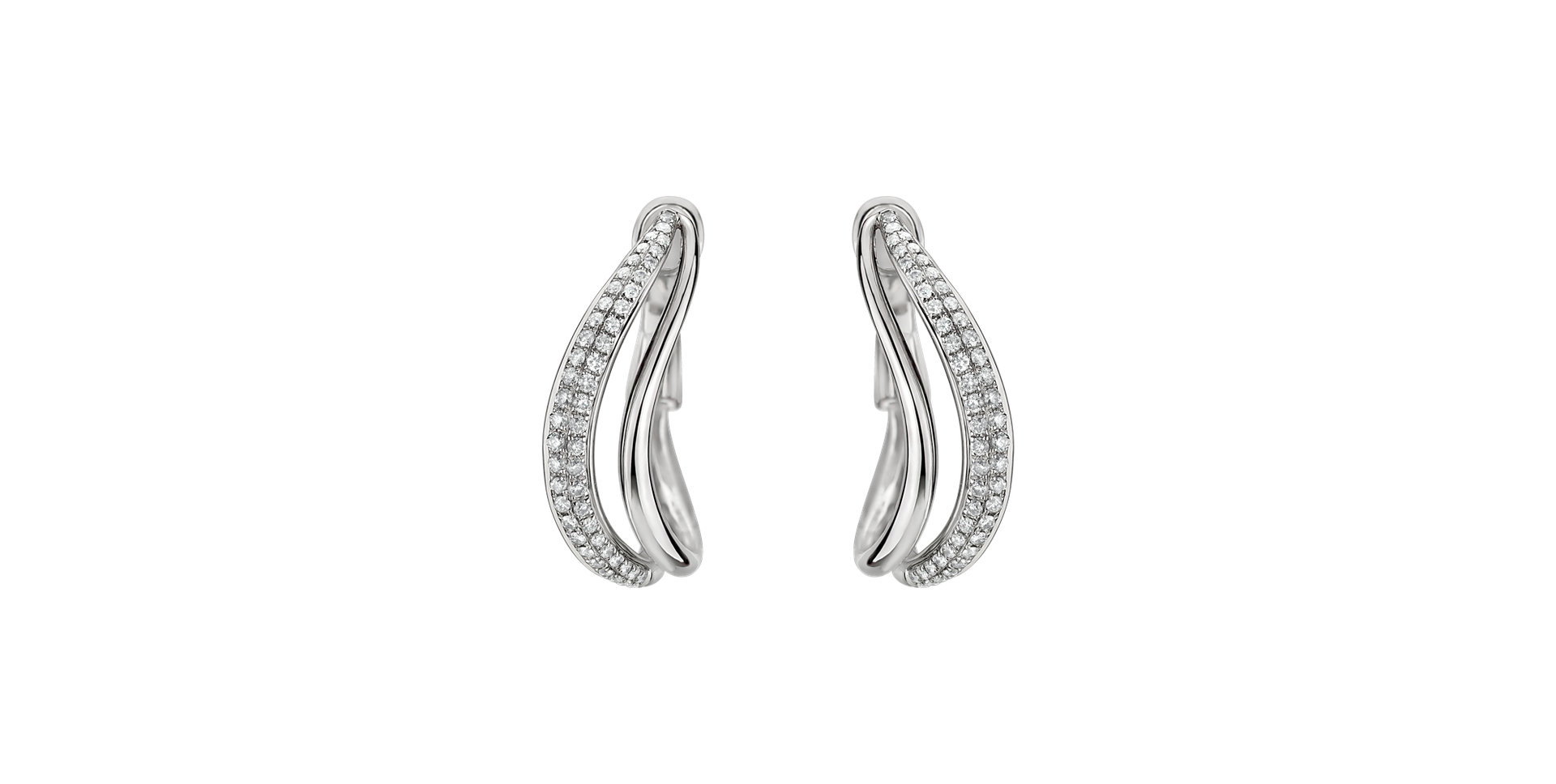 Náušnice s diamantmi Desiree