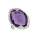 Prsteň s ametystom a diamantmi Countess Poetry3