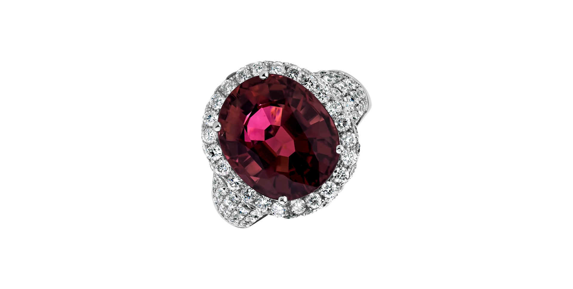 Prsteň s turmalínom a diamantmi My Passion