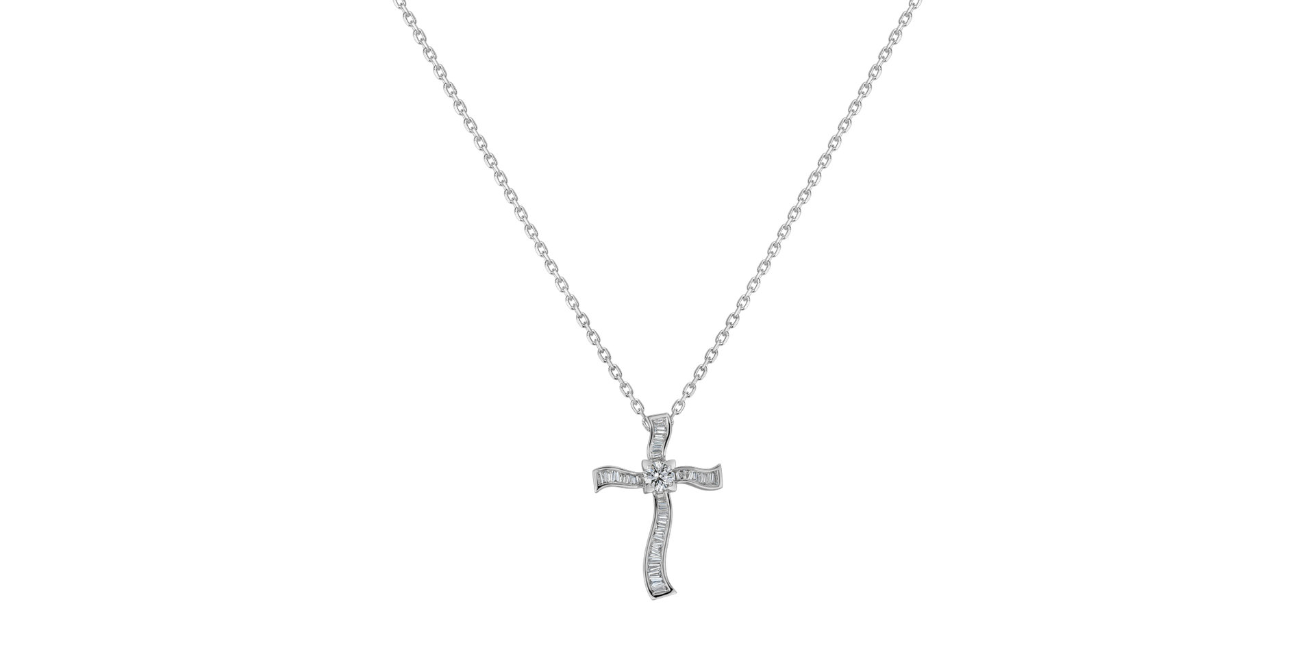 Přívěsok s diamantmi Dazzling Cross