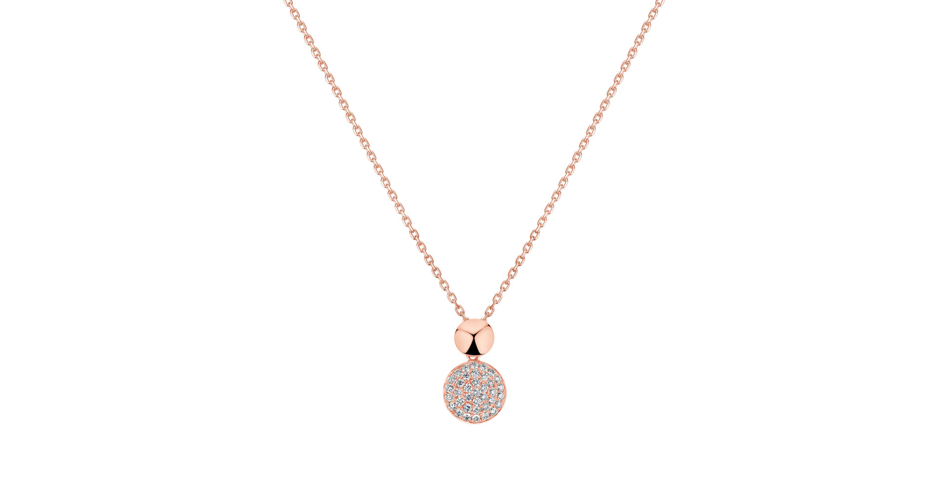 Přívěsok s diamantmi Sterling