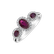 Prsteň s rubínmi a diamantmi Triple Sarlet3