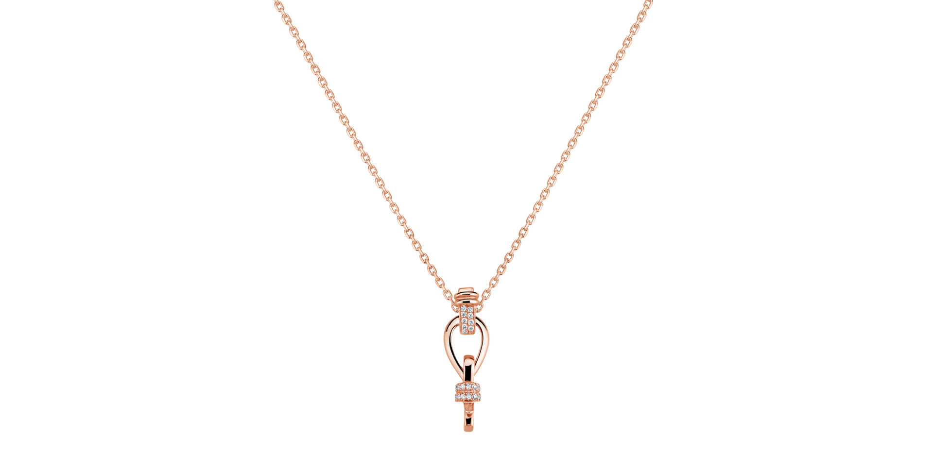 Přívěsok s diamantmi Glitterpearce