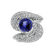 Prsteň s tanzanitom a diamantmi Eminence of Heaven4