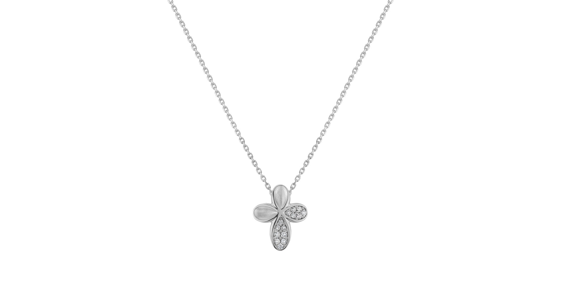 Náhrdelník s diamantmi Serene Whisper