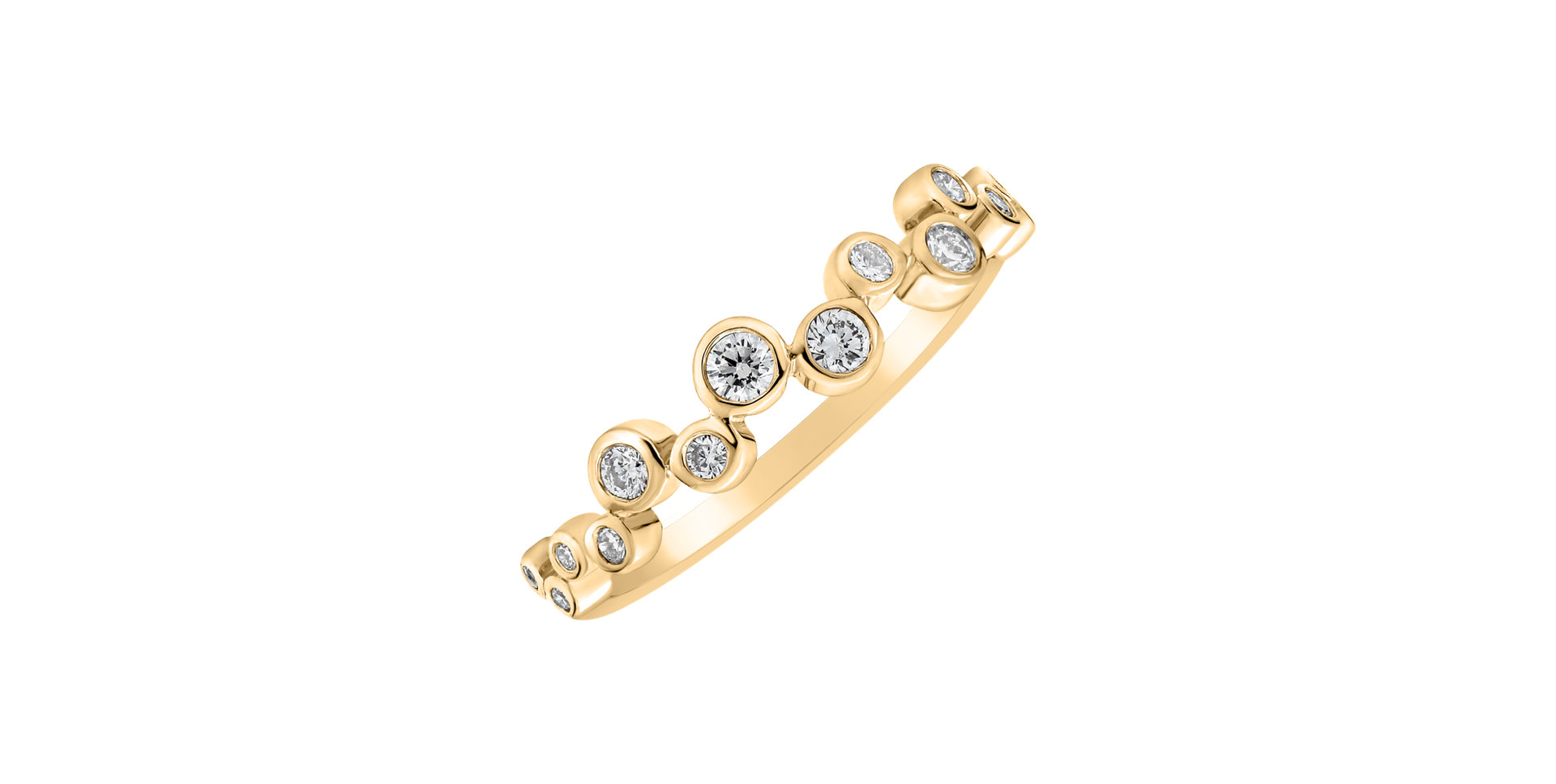 Prsteň s diamantmi Orion Star