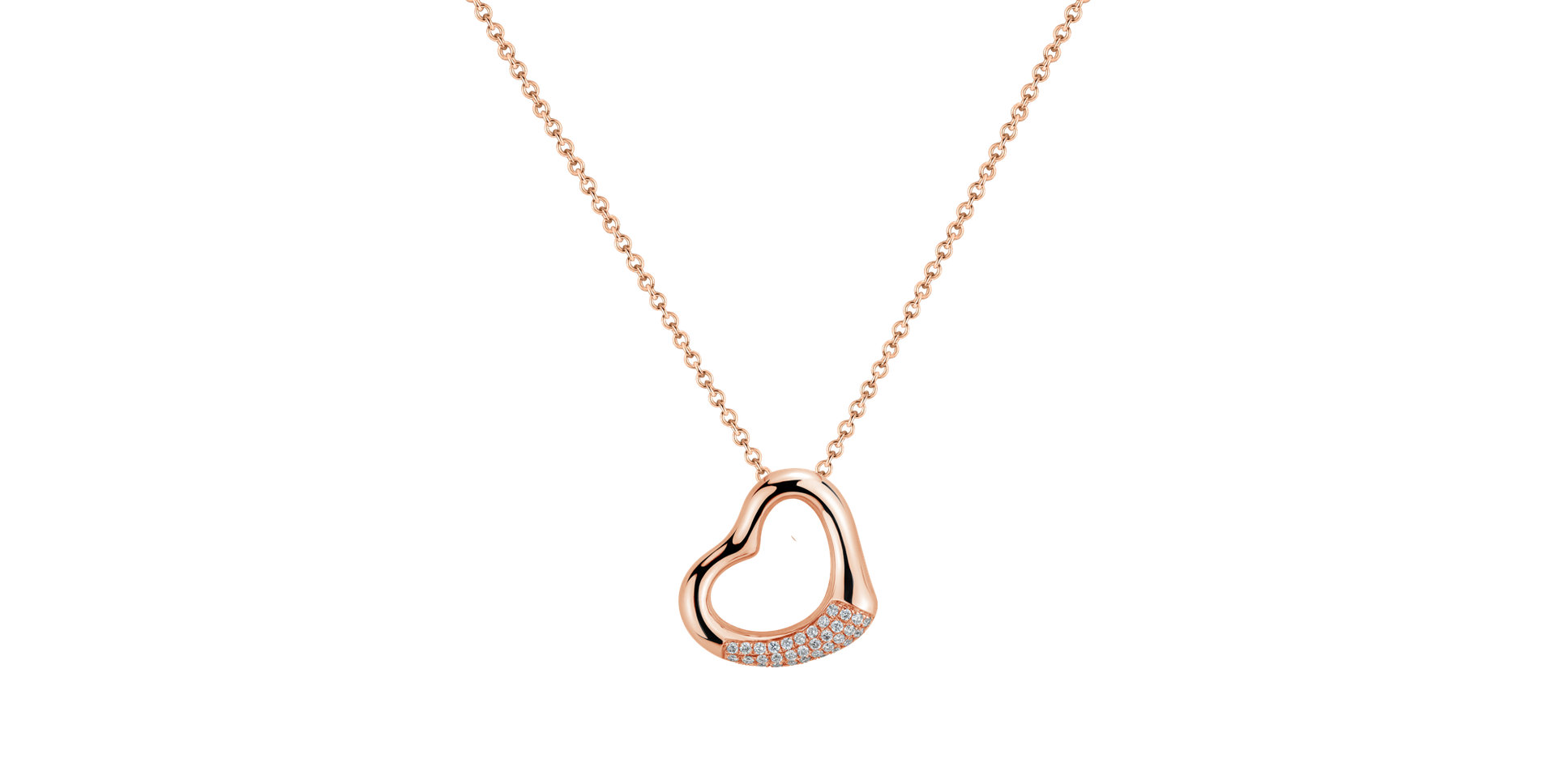 Náhrdelník s diamantmi Lovely Beau