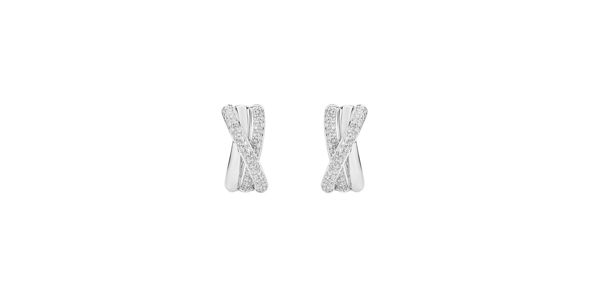 Náušnice s diamantmi Arachné Heaven