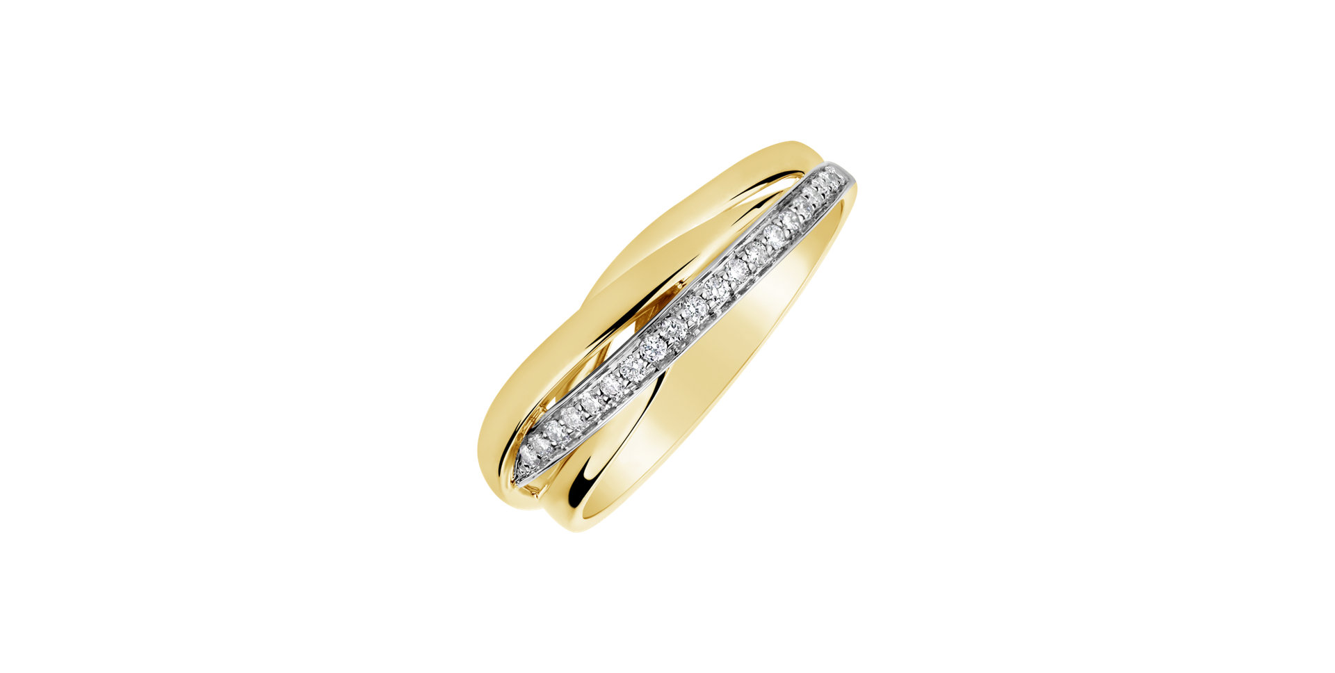 Prsteň s diamantmi Dream Message