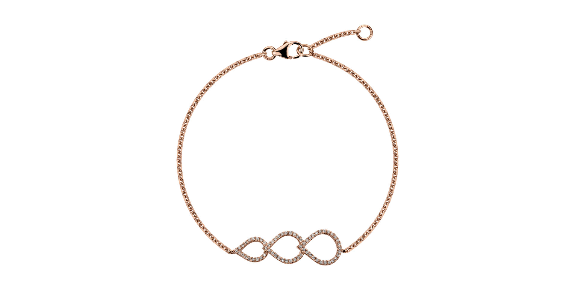 Náramok s diamantmi Beau Soir