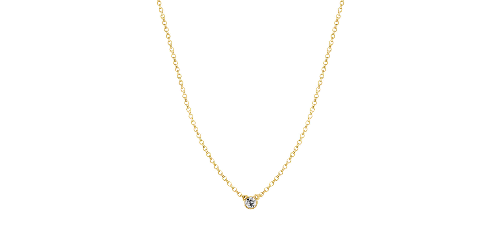 Náhrdelník s diamantom Phoebe