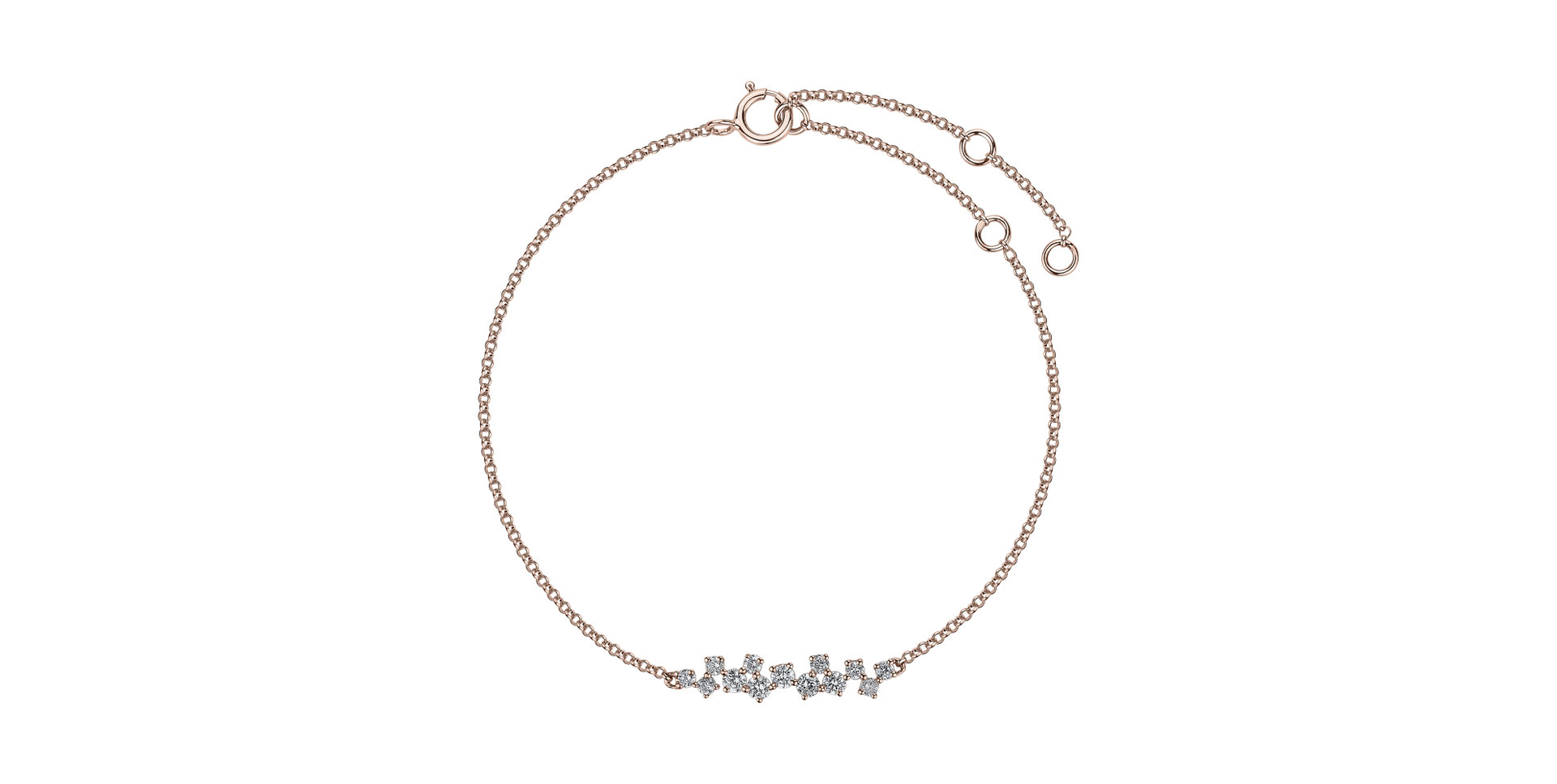 Náramok s diamantmi Espagnes