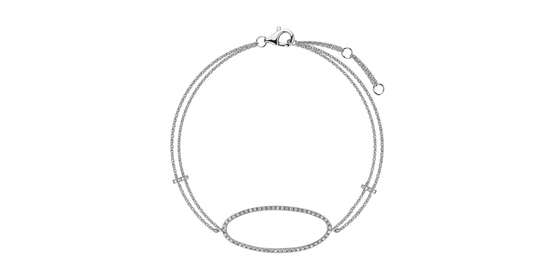 Náramok s diamantmi Prudence