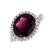 Prsteň s turmalínom a diamantmi Red Darling4