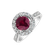 Prsteň s rubínom a diamantmi Red Queen3