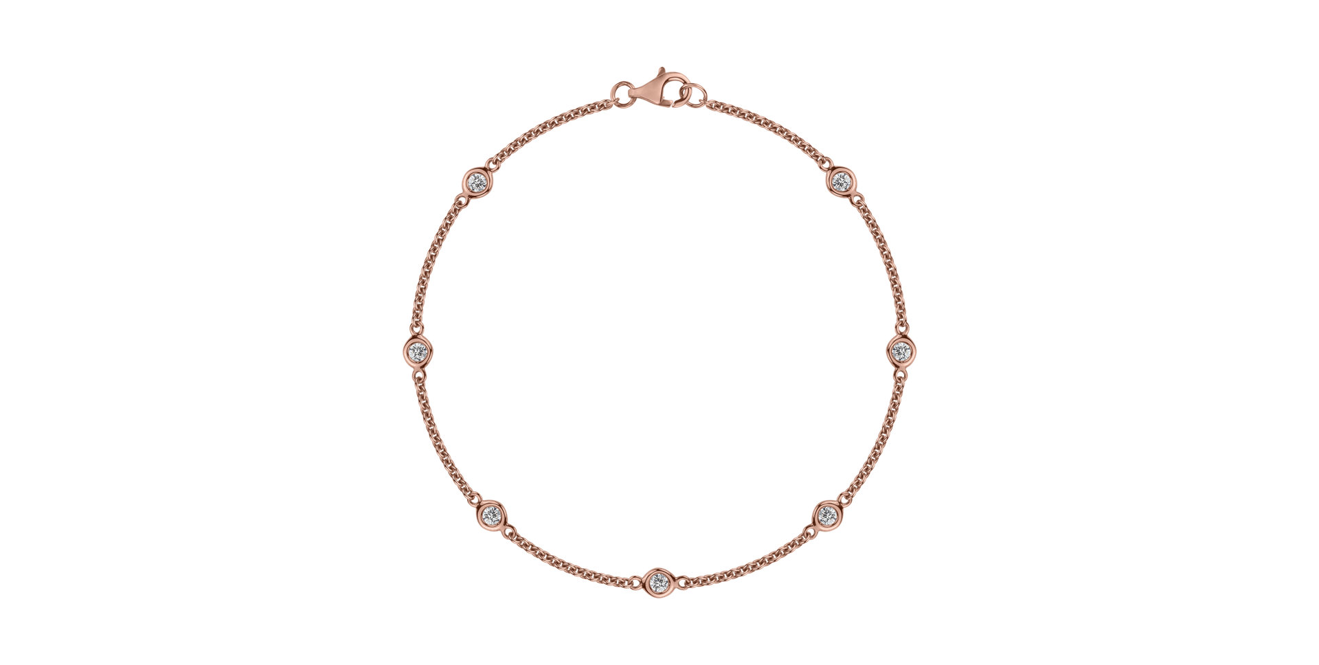 Náramok s diamantmi Reflection of Rain