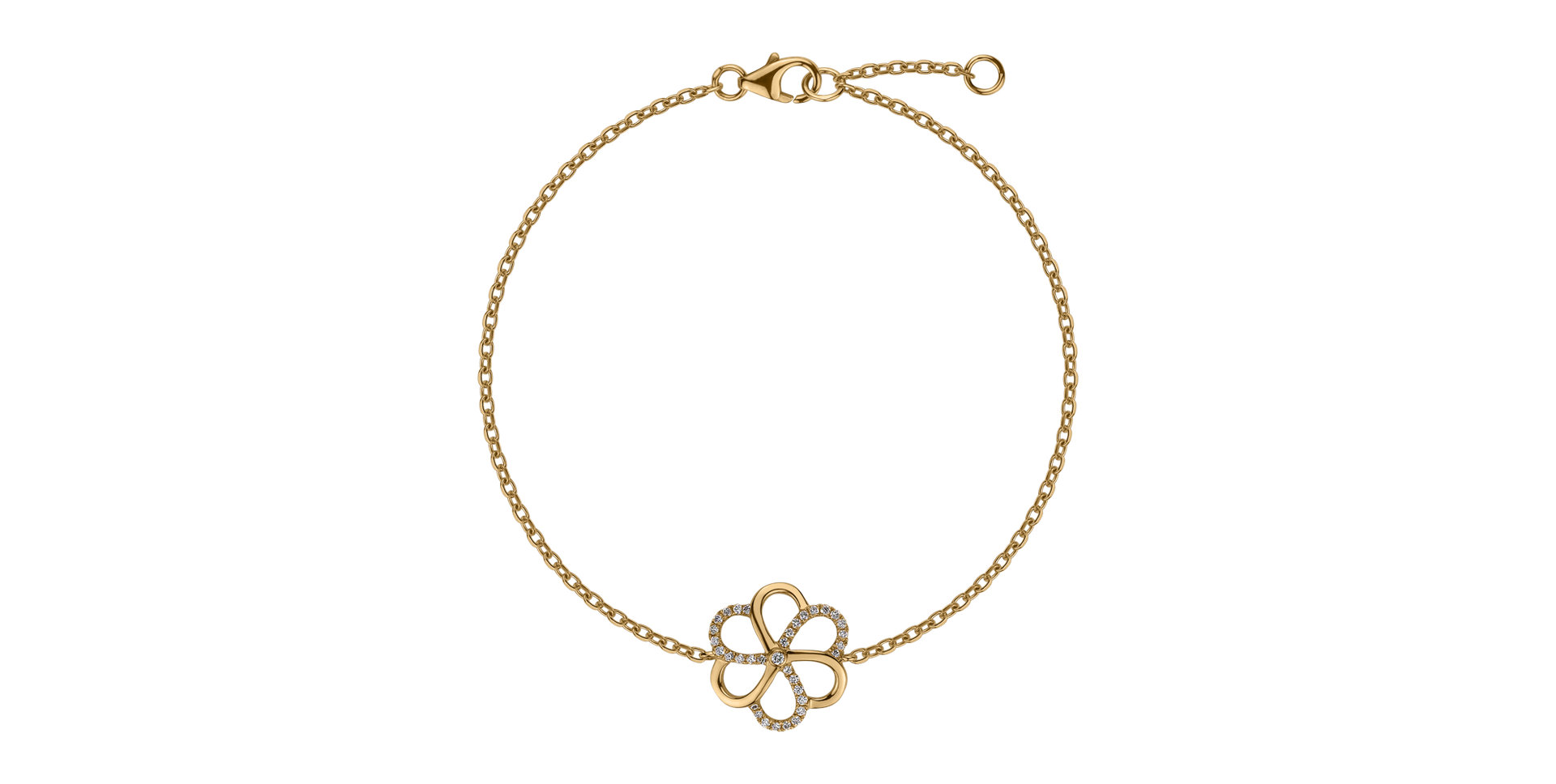 Náramok s diamantmi Auricula