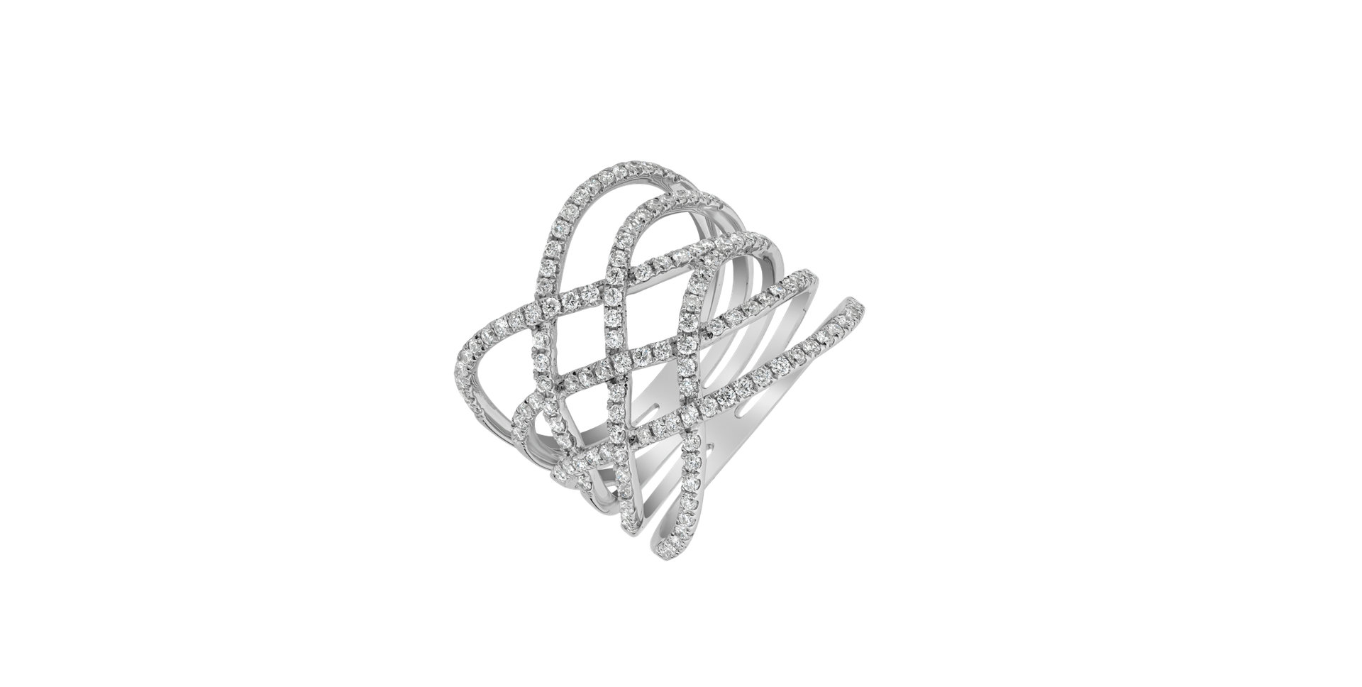 Prsteň s diamantmi Rolande