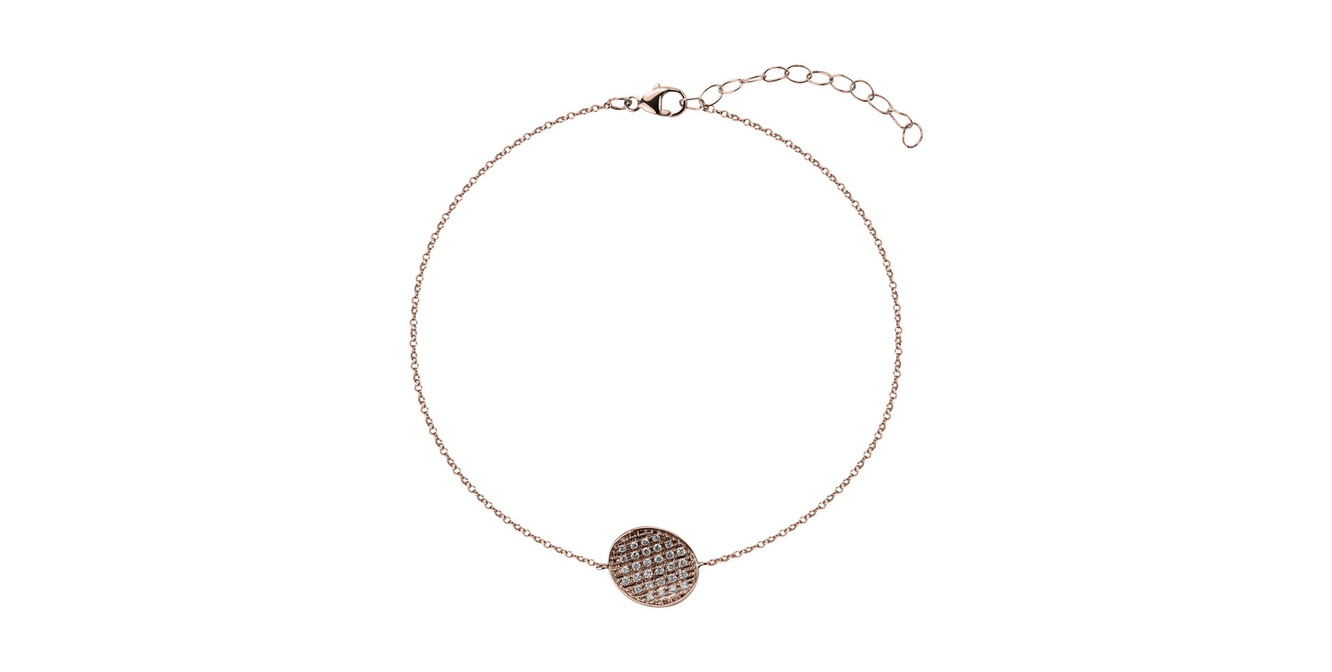 Náramok s diamantmi Midnight Magician