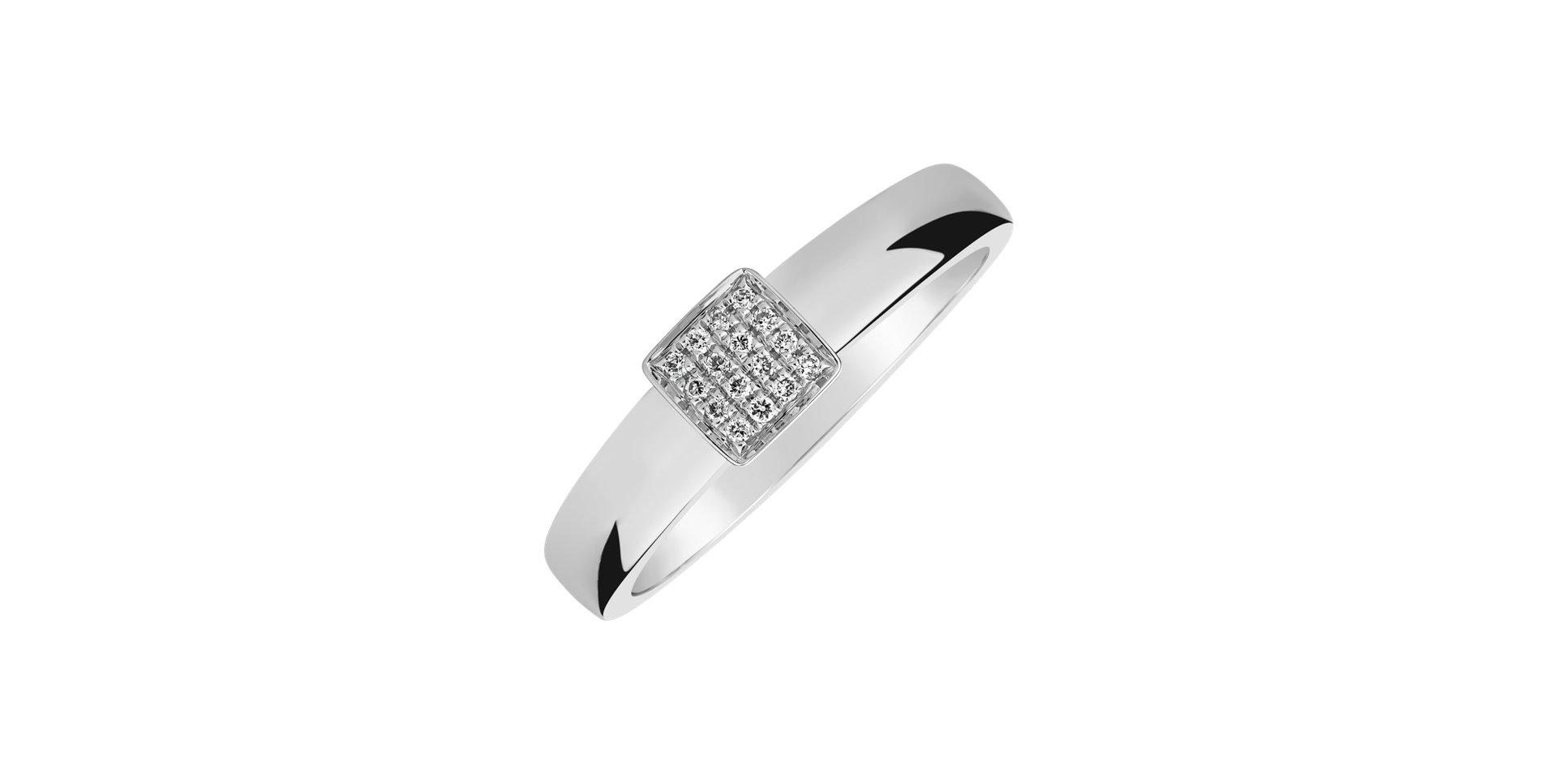 Prsteň s diamantmi Secret Ray