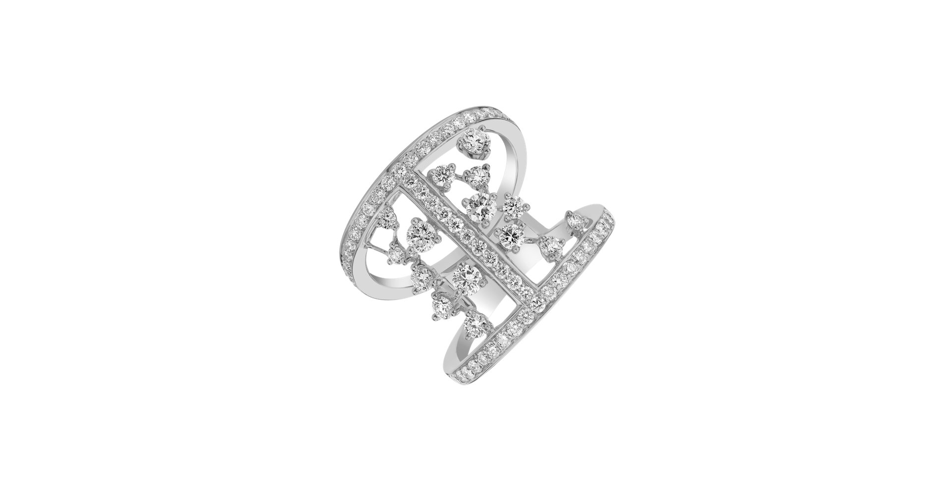 Prsteň s diamantmi Goddess Symphony