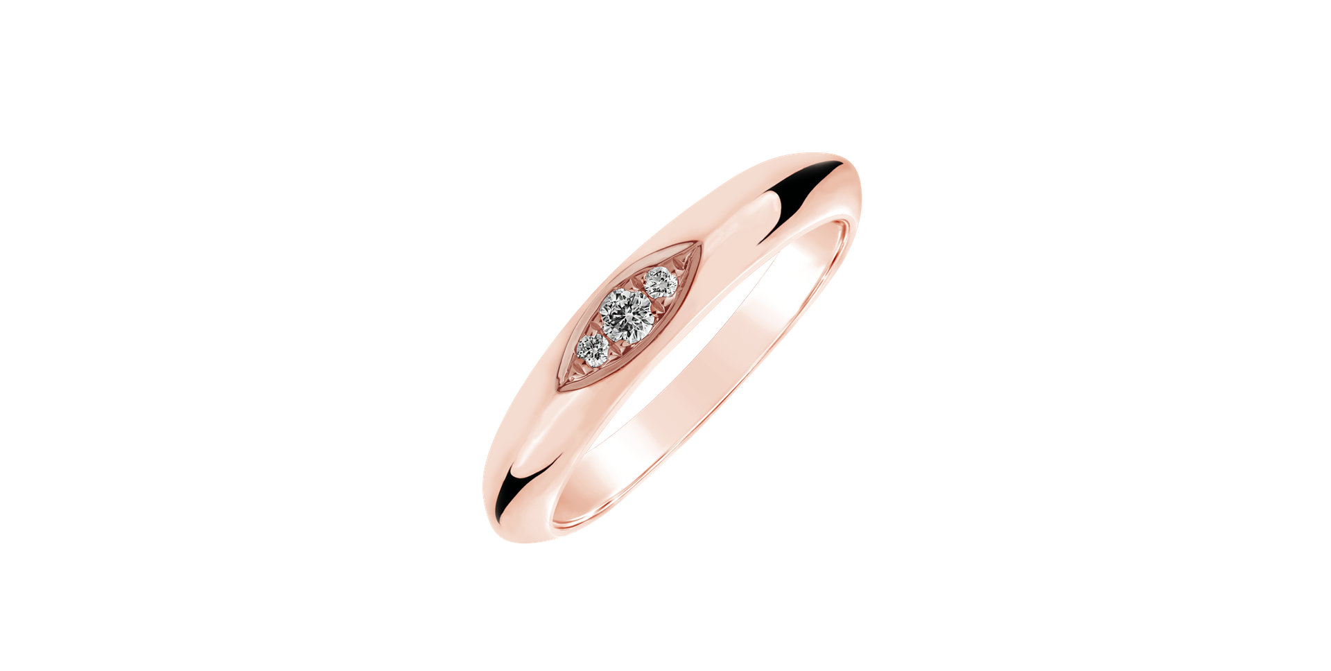 Prsteň s diamantmi Marsala