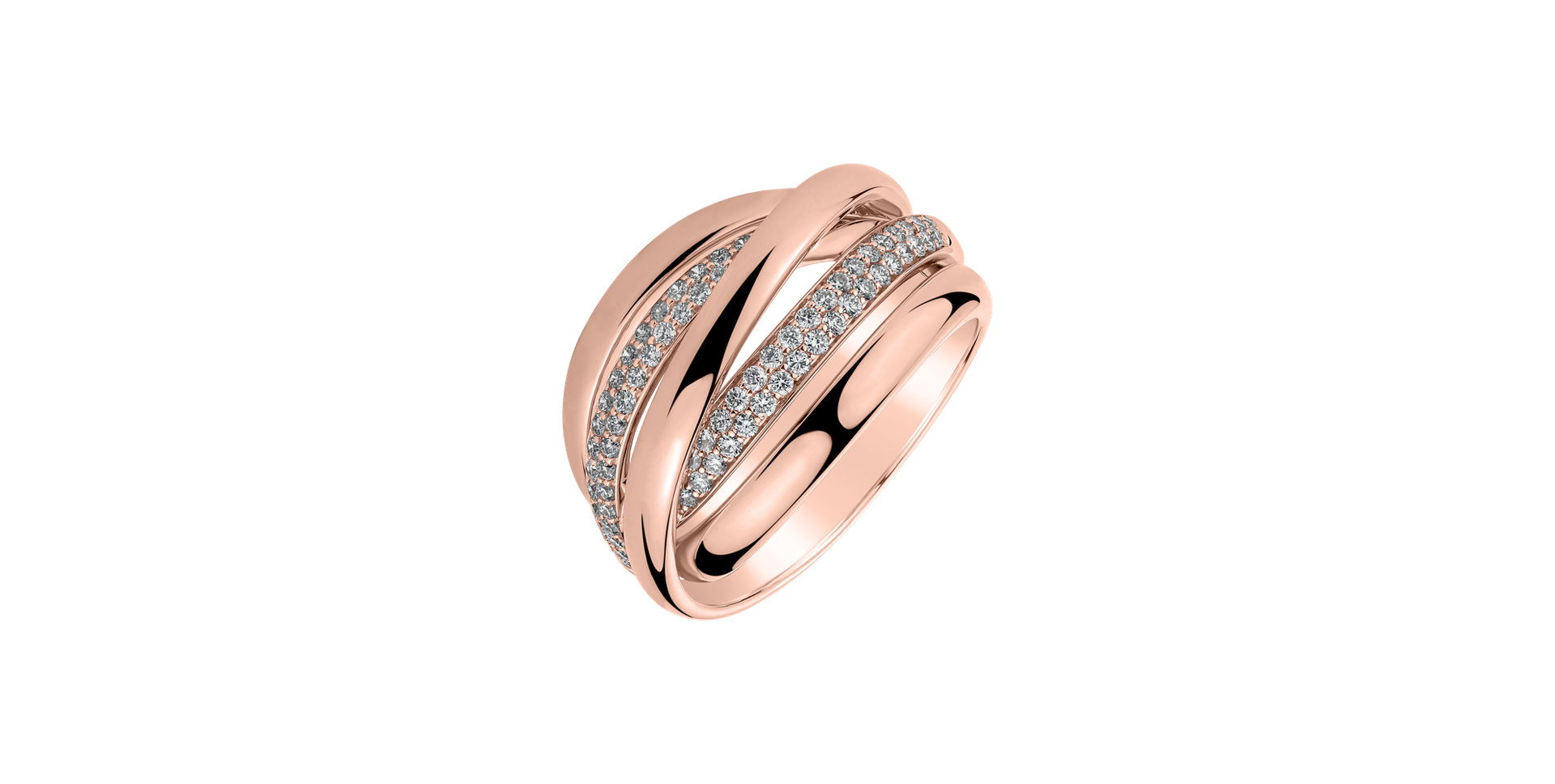 Prsteň s diamantmi Fantastic Brilliance