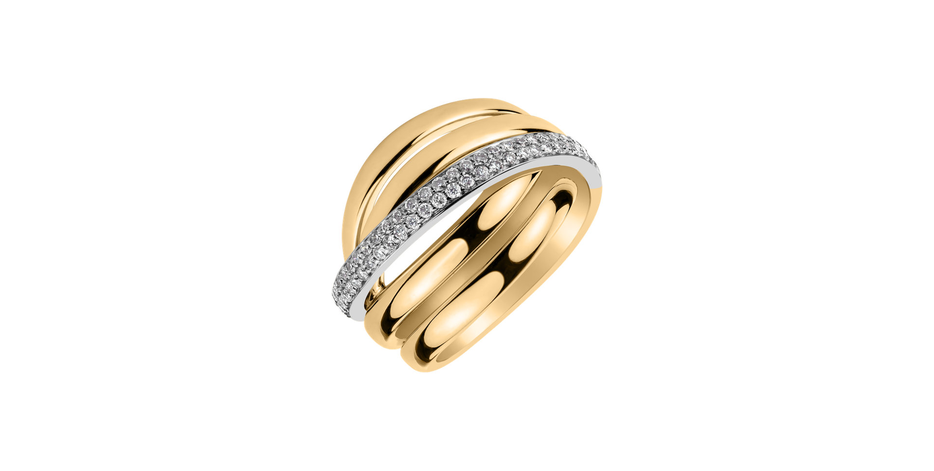 Prsteň s diamantmi Fantastic Brilliance