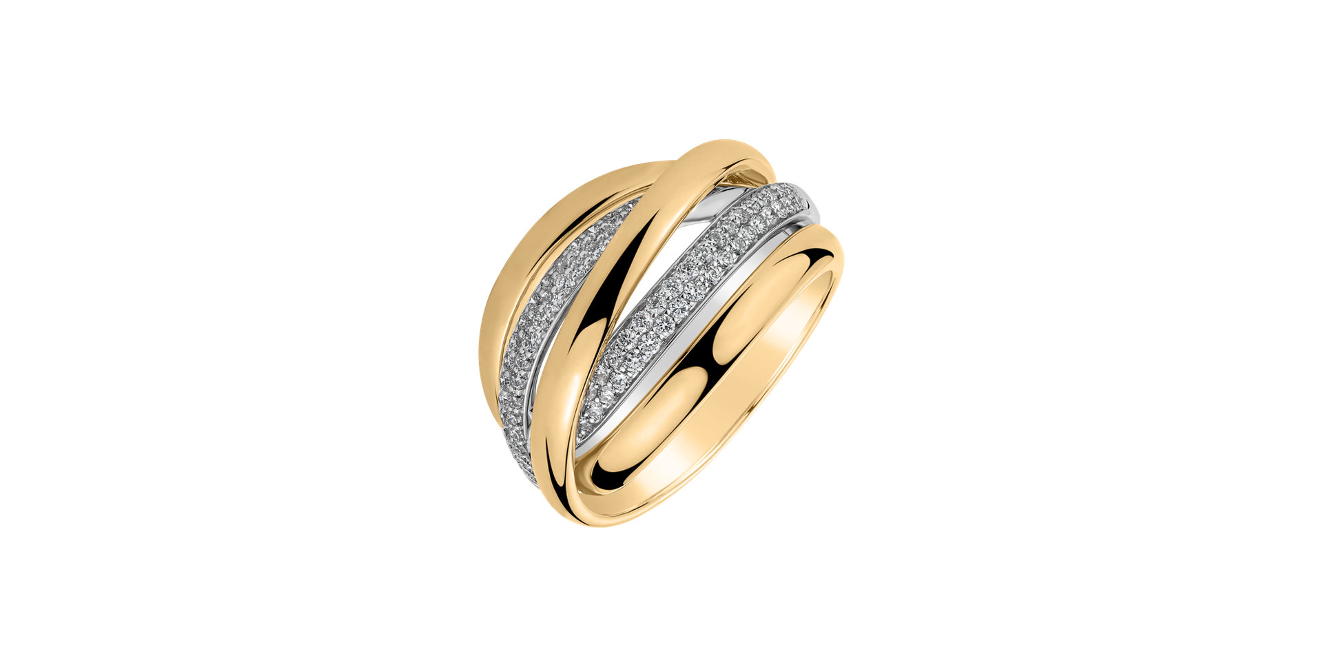 Prsteň s diamantmi Fantastic Brilliance